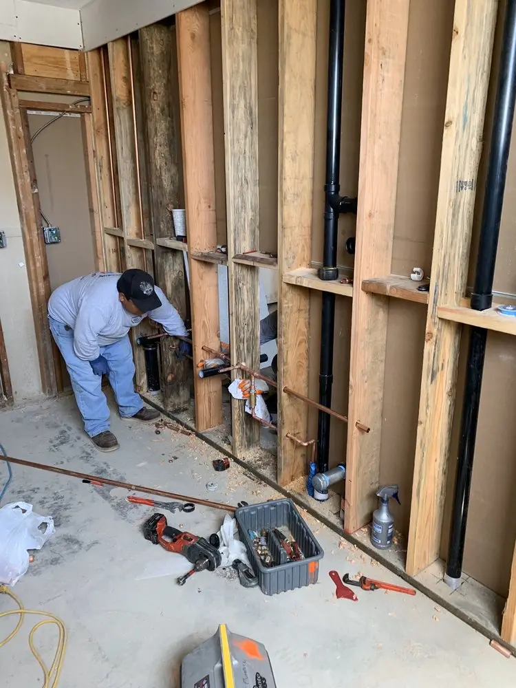 Commercial rough-in plumbing for Trenchless Sewer Repair in Willow Ridge